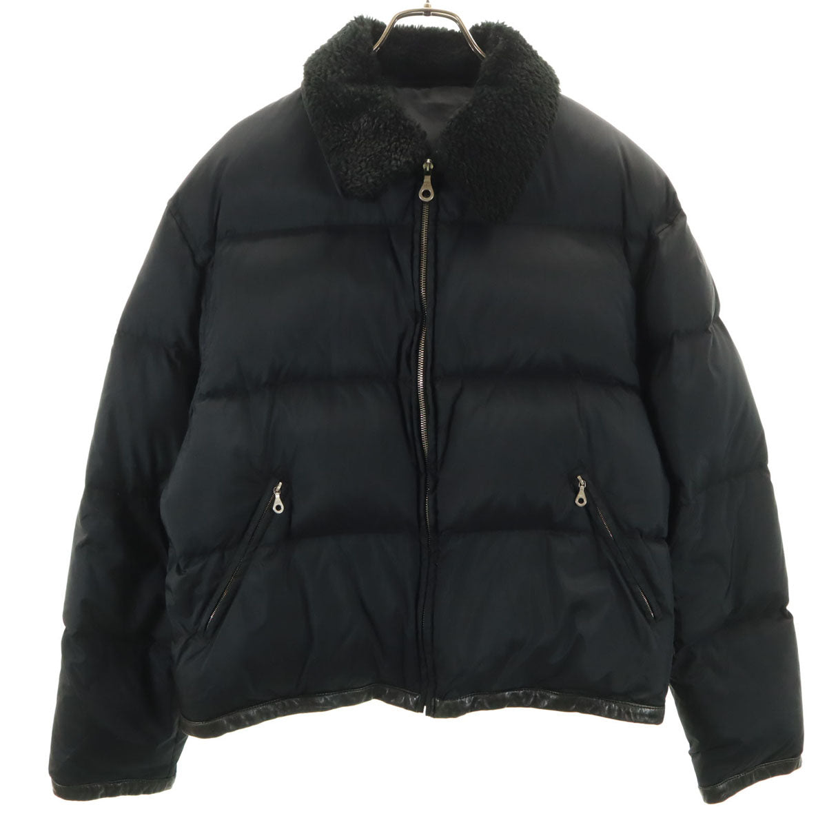 COMME CA DU MODE MEN コムサデモード メン ダウンジャケット ブラック メンズ