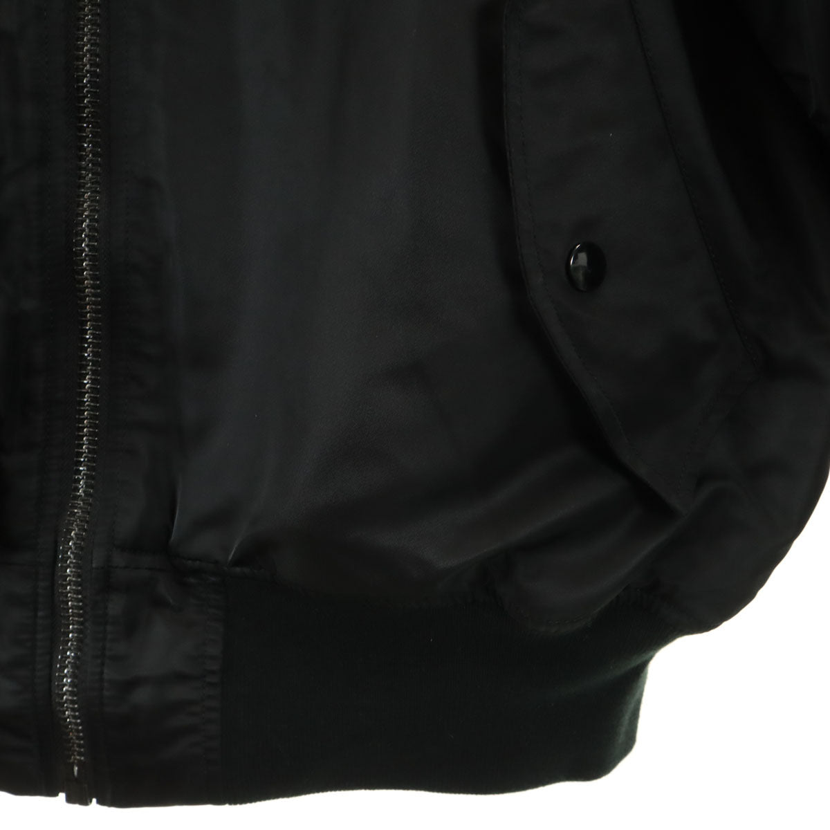 ALPHA INDUSTRIES INC アルファインダストリーズ MA-1 フライトジャケット M ブラック メンズ