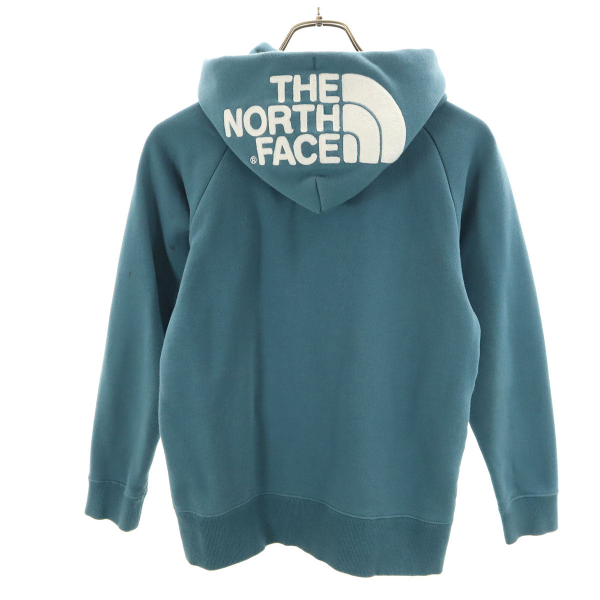THE NORTH FACE ノースフェイス 長袖 リアビュー スウェット ジップパーカー M ブルーグレー NTW61955 アウトドア レディース
