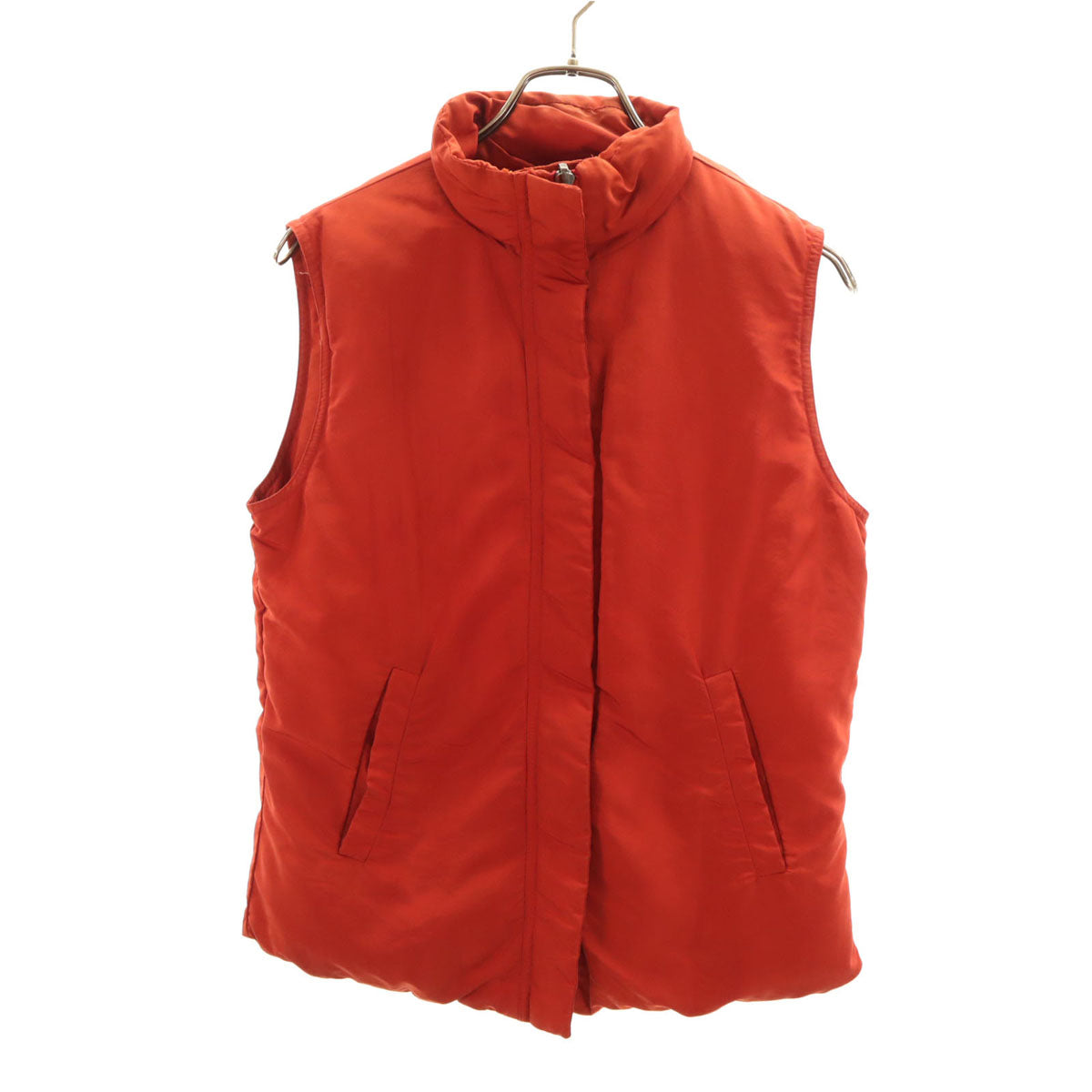 MaxMara WEEKEND LINE マックスマーラ ウィークエンドライン リバーシブル ダウンベスト 40 朱色系 レディース