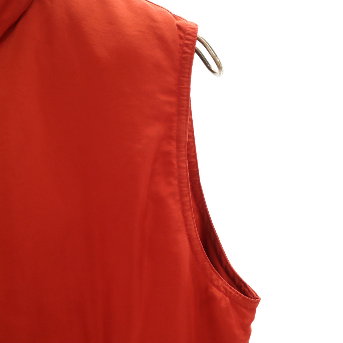 MaxMara WEEKEND LINE マックスマーラ ウィークエンドライン リバーシブル ダウンベスト 40 朱色系 レディース