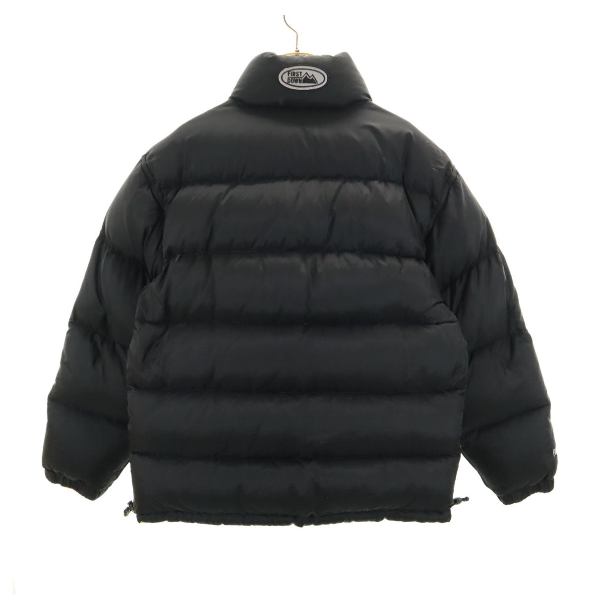 FIRSTDOWN ファーストダウン リバーシブル ダウンジャケット M ブラック メンズ