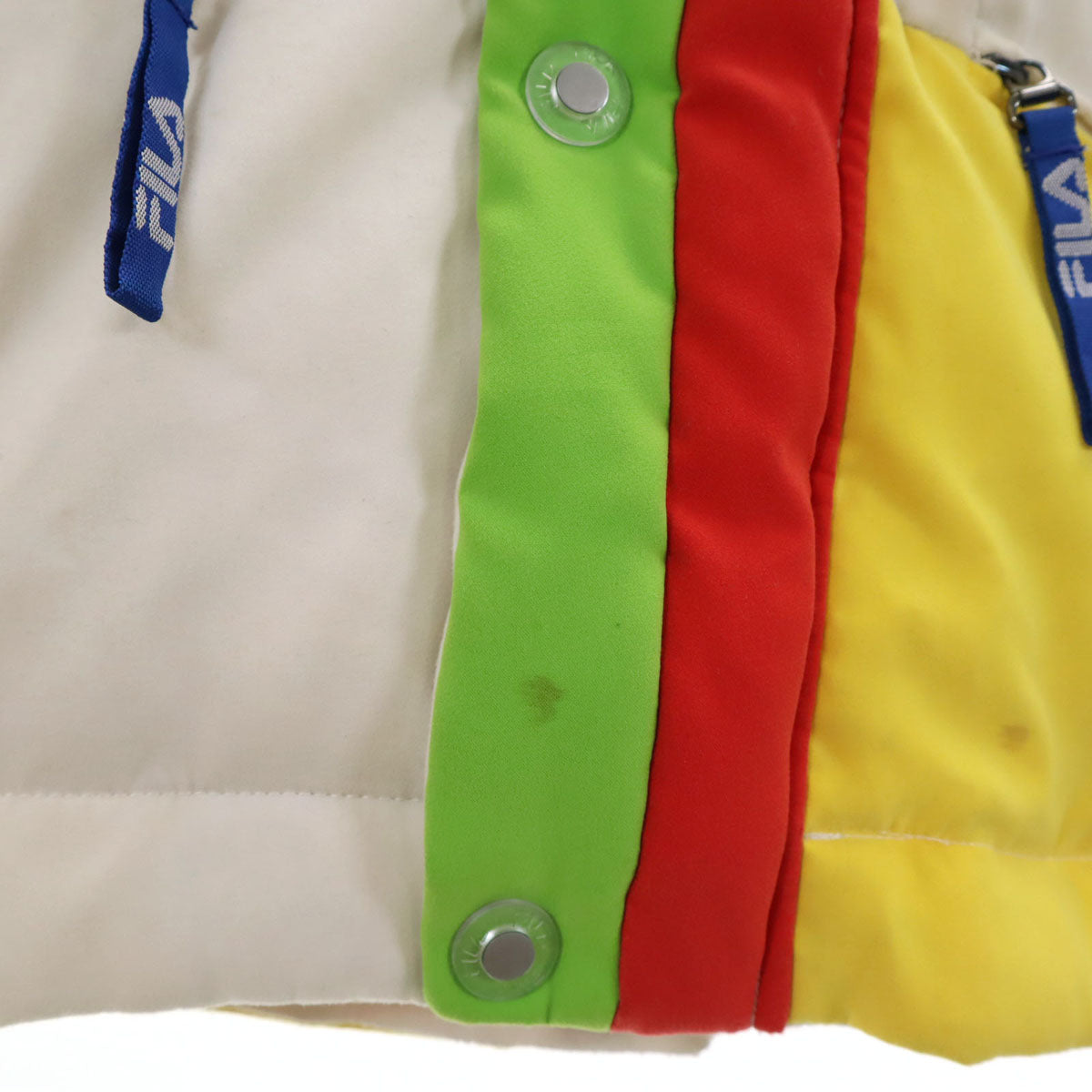 FILA SPORTS フィラ スポーツ ダウンジャケット S ブルー メンズ