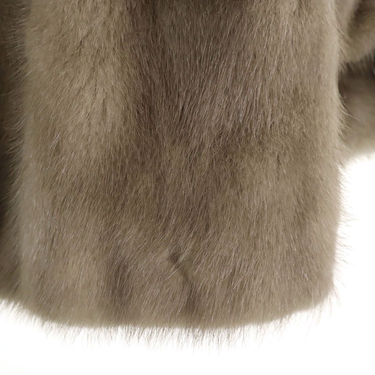 毛皮コート 11 グレージュ レディース