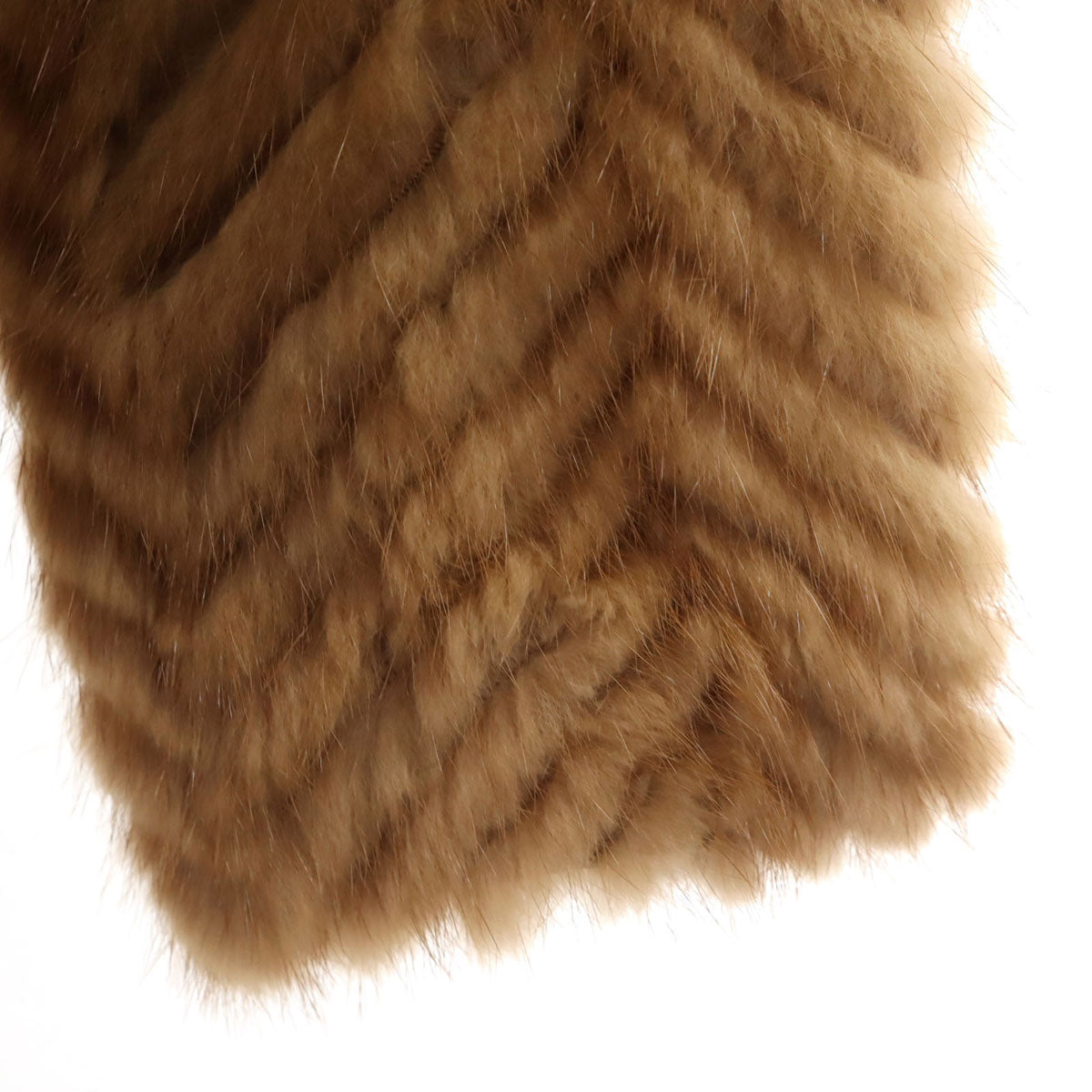 Moon Bat Fur ムーンバットファー 毛皮コート 11 キャメル レディース