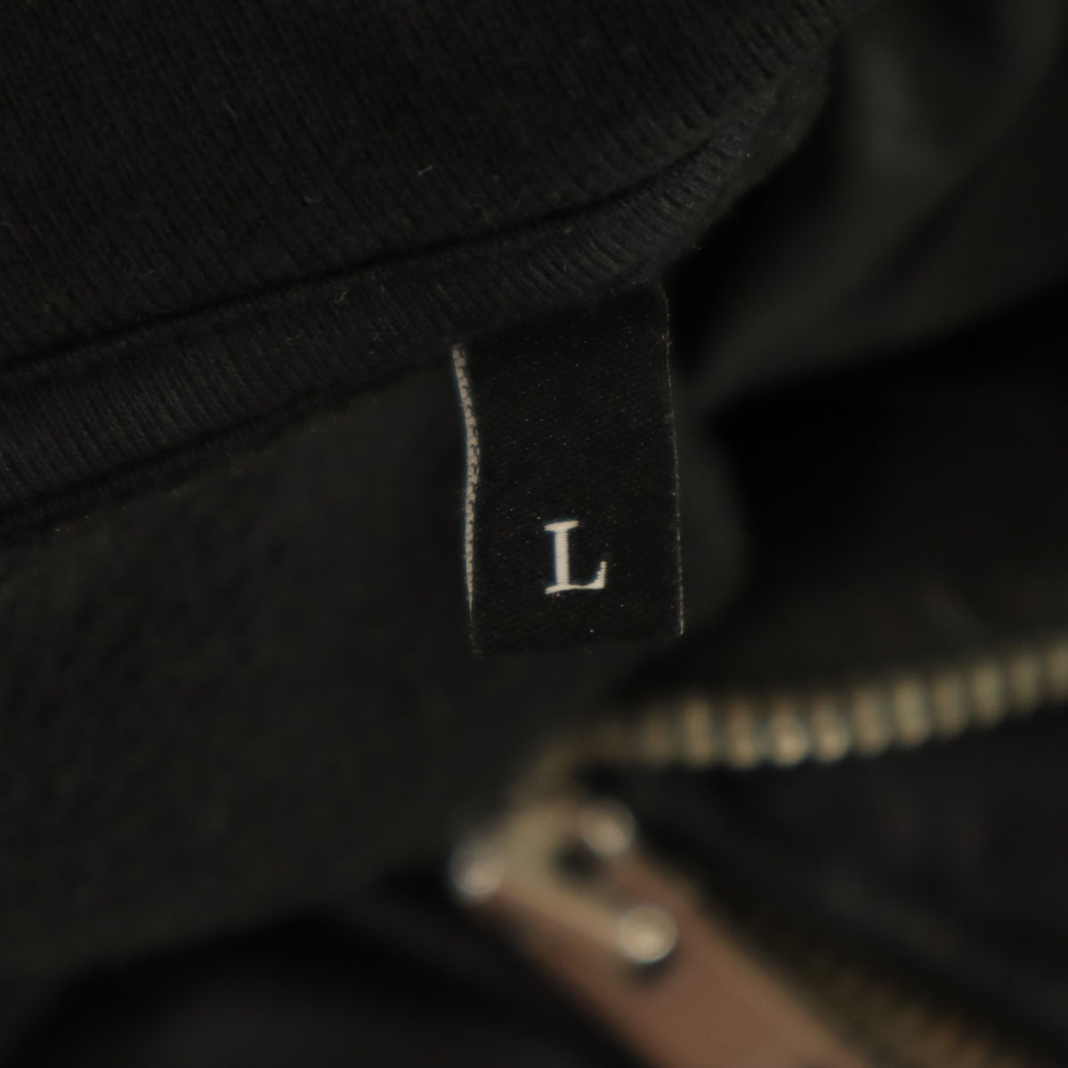 DIESEL ディーゼル 長袖 キルティング切替 ジップパーカー L ブラック メンズ