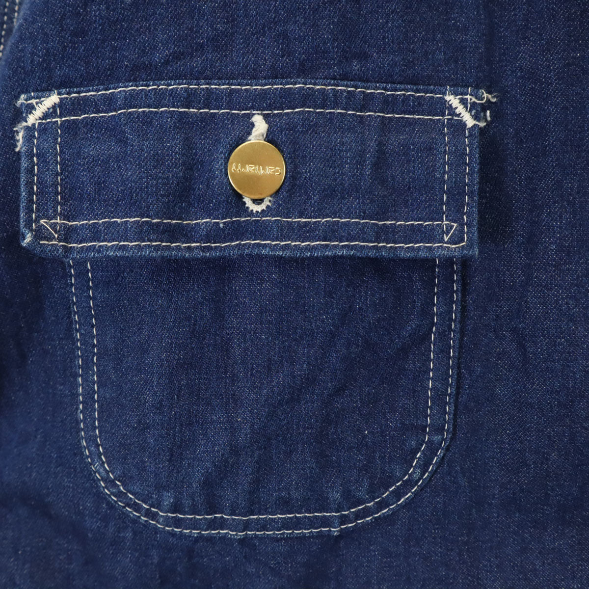 Carhartt カーハート 80s 90s オールド デニム チョア コート インディゴ カバーオール 裏ブランケット メンズ