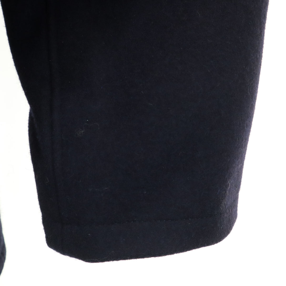 美品 SAINT JAMES セントジェームス メルトン ピーコート S ネイビー Pコート メンズ