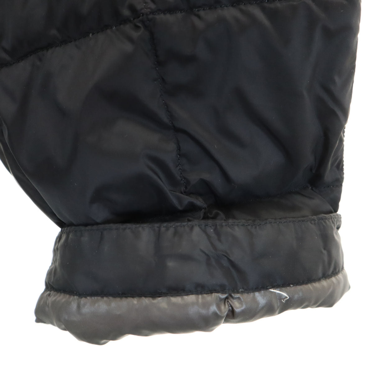 TAION タイオン ベーシック ハンテン ダウンコート 1 ブラック メンズ