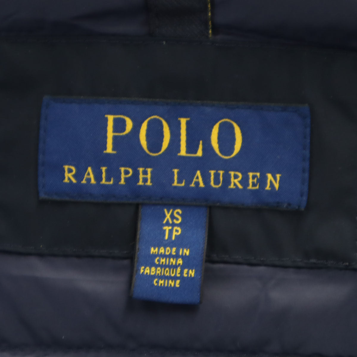 POLO RALPH LAUREN ポロラルフローレン ダウンジャケット XS ネイビー メンズ