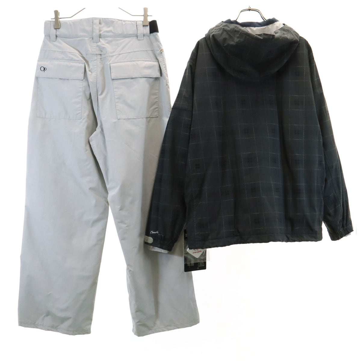 oceanpacific オーシャンパシフィック ナイロンジャケット 上下 セットアップ L/S グレー メンズ