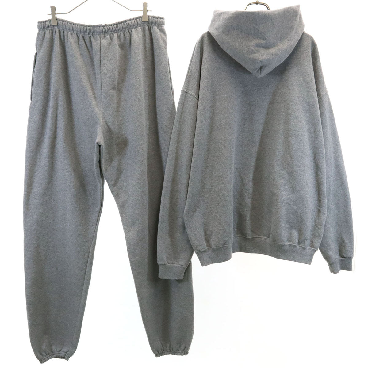 ALWAYTH オルウェイズ 長袖 スウェットパーカー 上下 セットアップ XL グレー メンズ