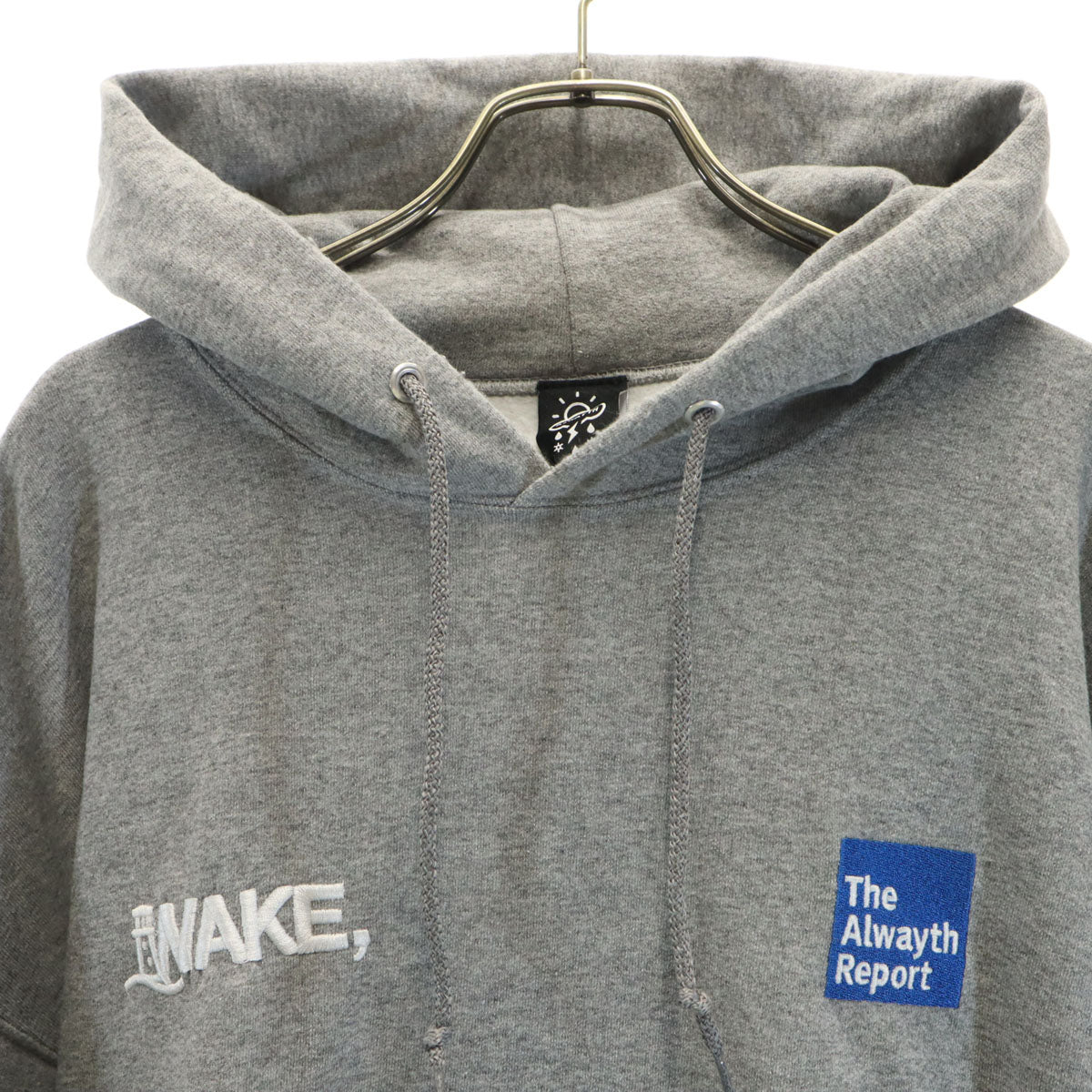ALWAYTH オルウェイズ 長袖 スウェットパーカー 上下 セットアップ XL グレー メンズ