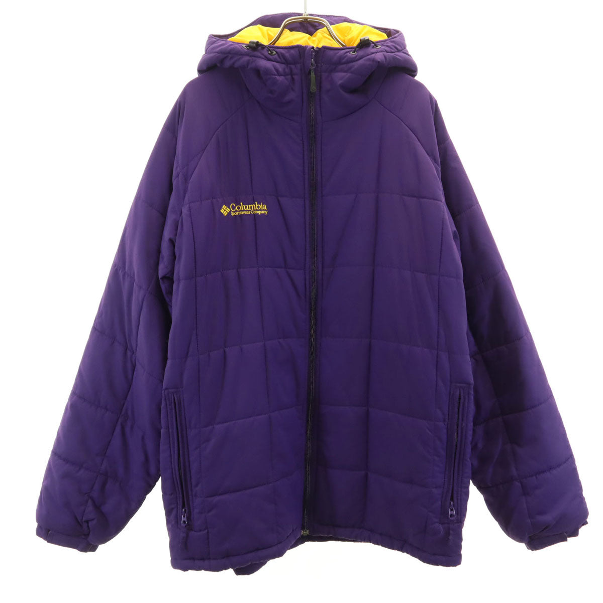 Columbia コロンビア 中綿ジャケット XL パープル系 アウトドア メンズ