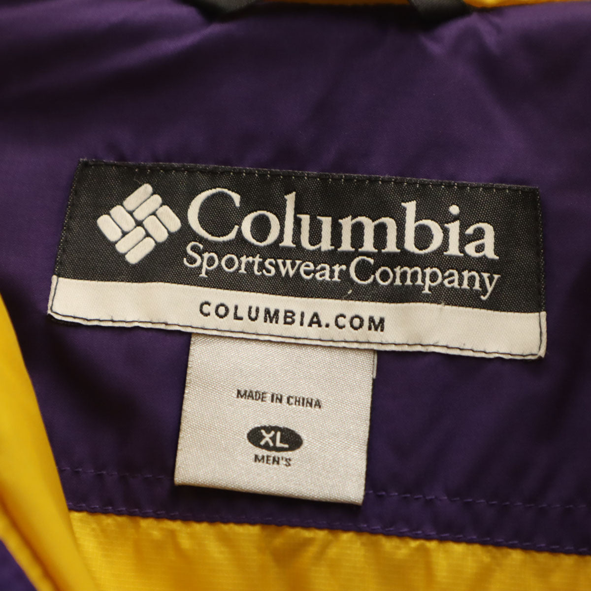 Columbia コロンビア 中綿ジャケット XL パープル系 アウトドア メンズ