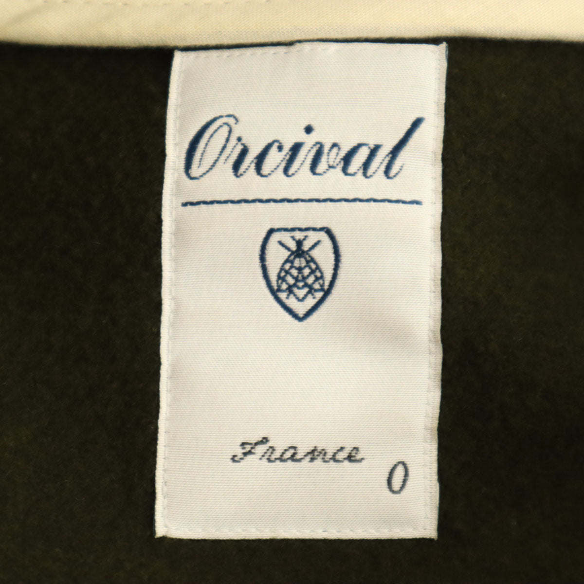 ORCIVAL オーシバル ウールブレンド ダッフルコート 0 カーキ系 レディース