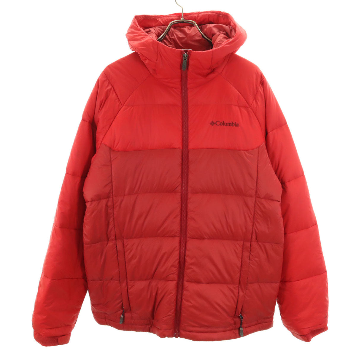 Columbia コロンビア アウトドア ナイロンジャケット XL レッド系 メンズ