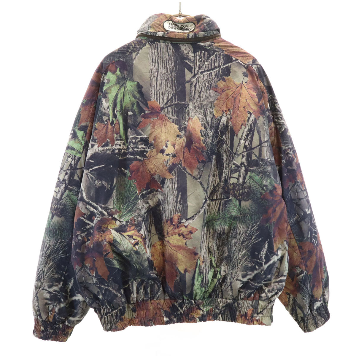 FIRSTDOWN ファーストダウン リアルツリー柄 リバーシブル ジャケット M マルチ ボア メンズ