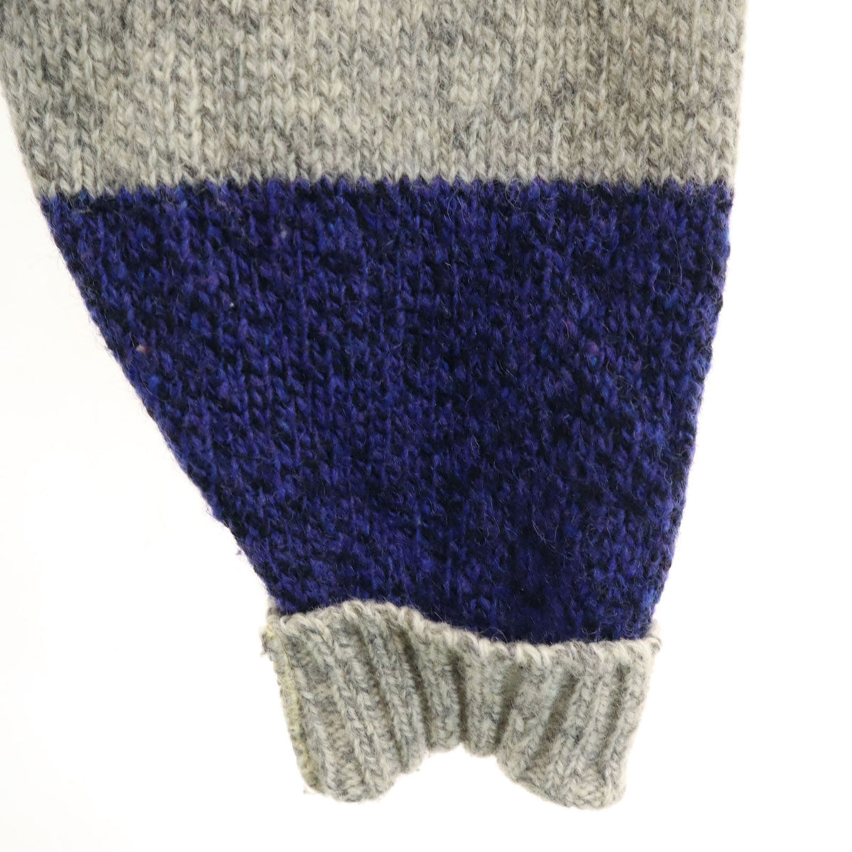 FIELDMASTER フィールドマスター 90s 00s USA製 オールド ボーダー柄 長袖 セーター M グレー ニット メンズ