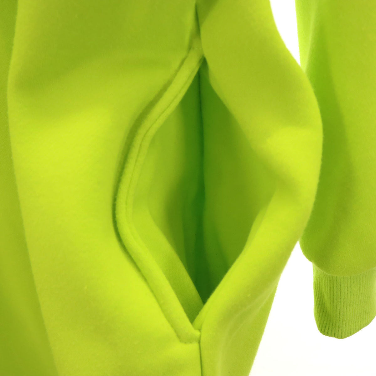 ANNA SUI NYC アナスイエヌワイシー 長袖 スウェットフーディー ロング ワンピース F ネオンイエロー 裏起毛 レディース