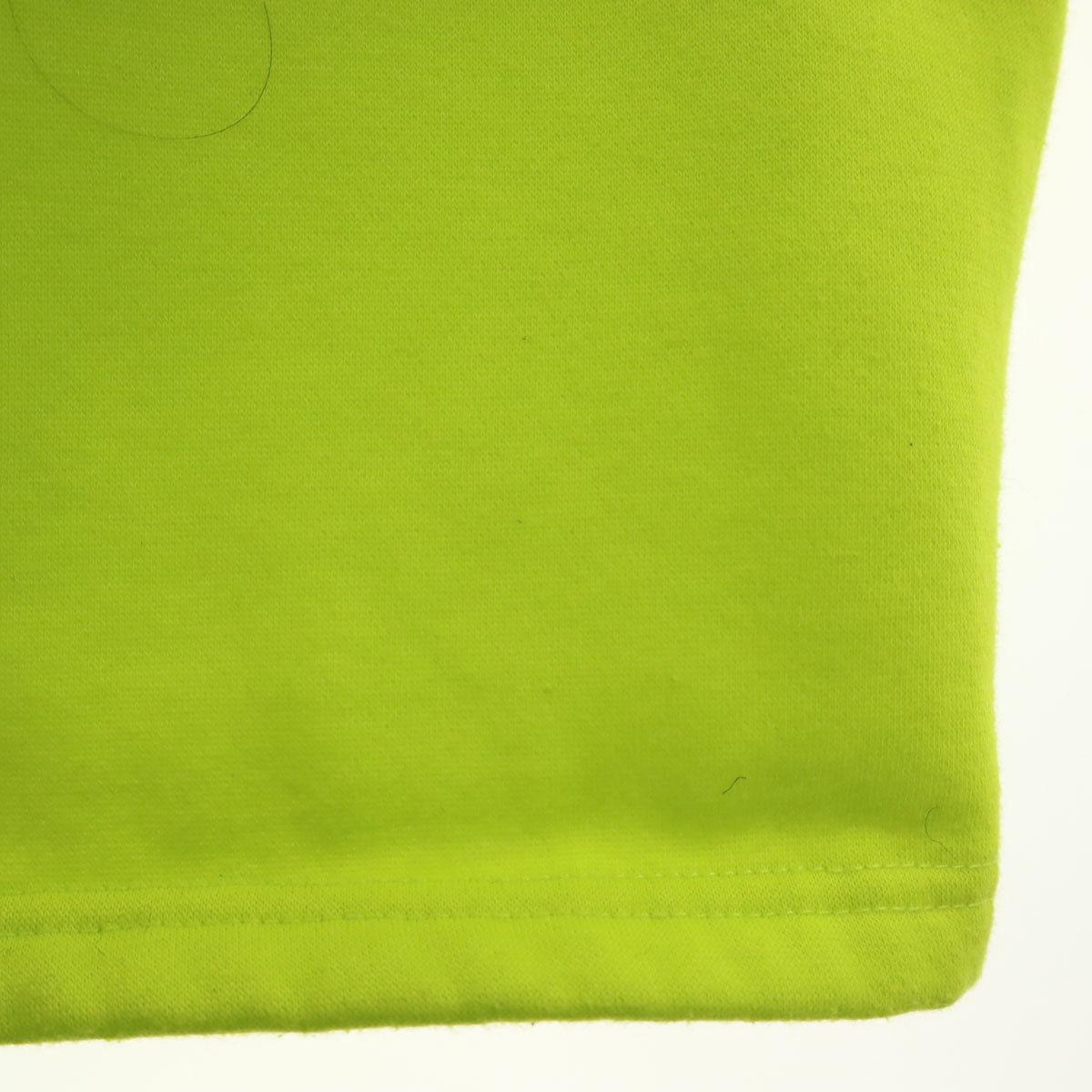 ANNA SUI NYC アナスイエヌワイシー 長袖 スウェットフーディー ロング ワンピース F ネオンイエロー 裏起毛 レディース