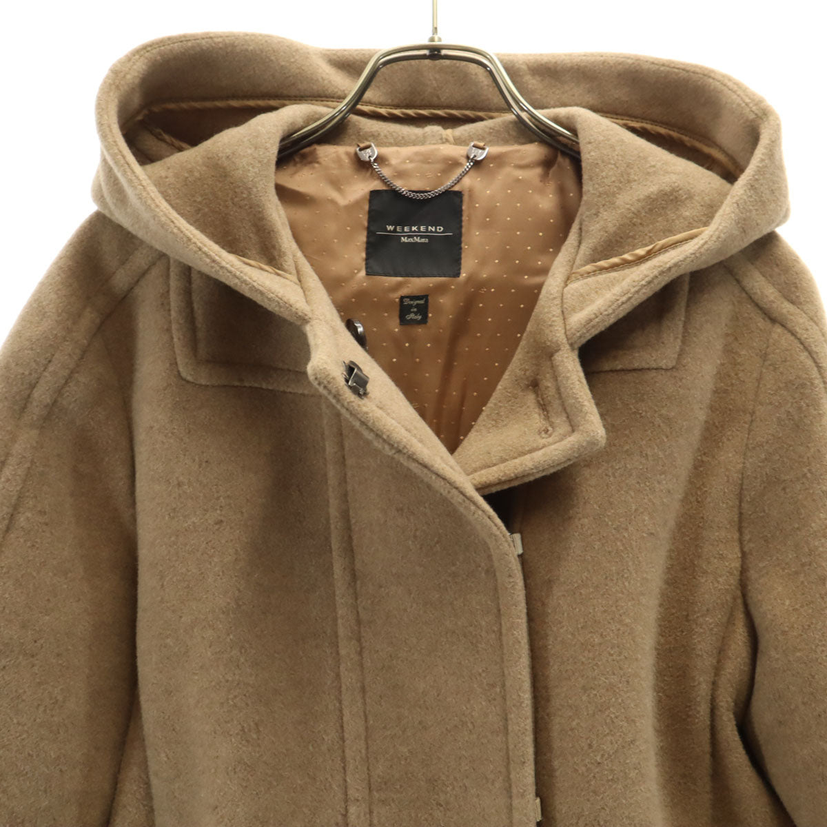 WEEKEND MaxMara ウィークエンドマックスマーラ ウールジャケット 38 ベージュ系 レディース