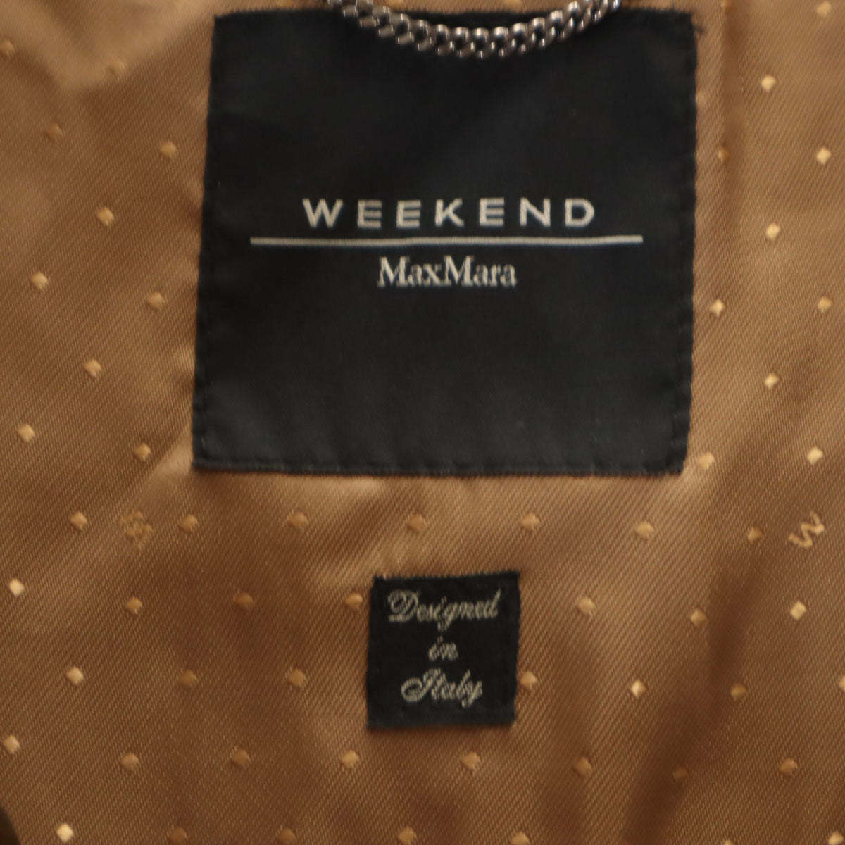 WEEKEND MaxMara ウィークエンドマックスマーラ ウールジャケット 38 ベージュ系 レディース