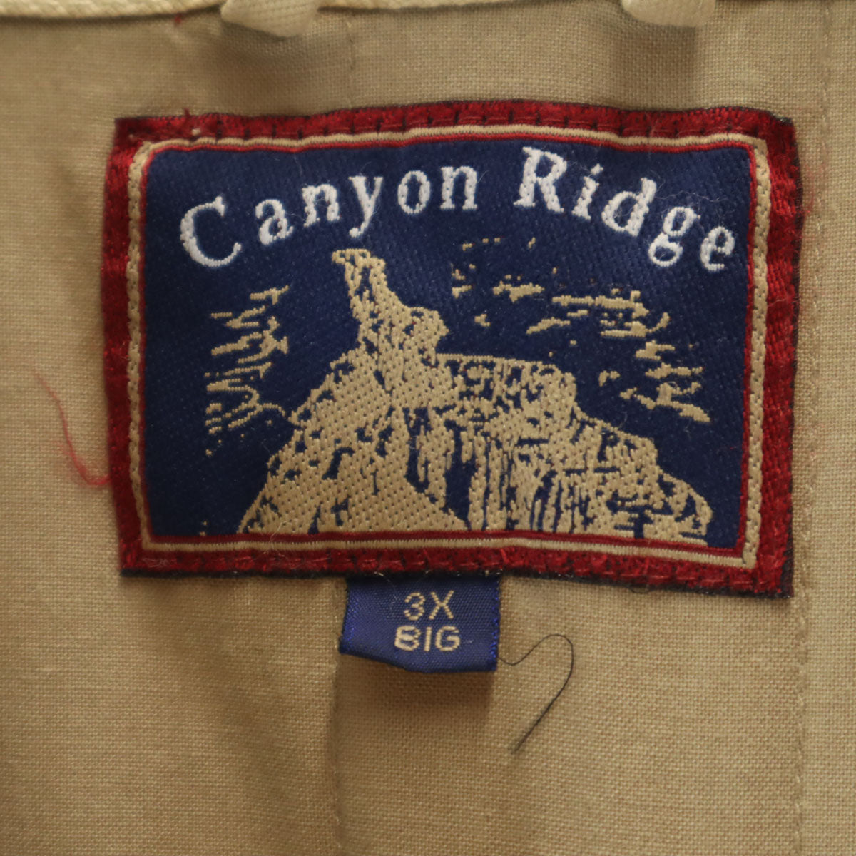 Canyon Ridge キャニオンリッジ 90s オールド カバーオール 3X ベージュ ビッグサイズ メンズ