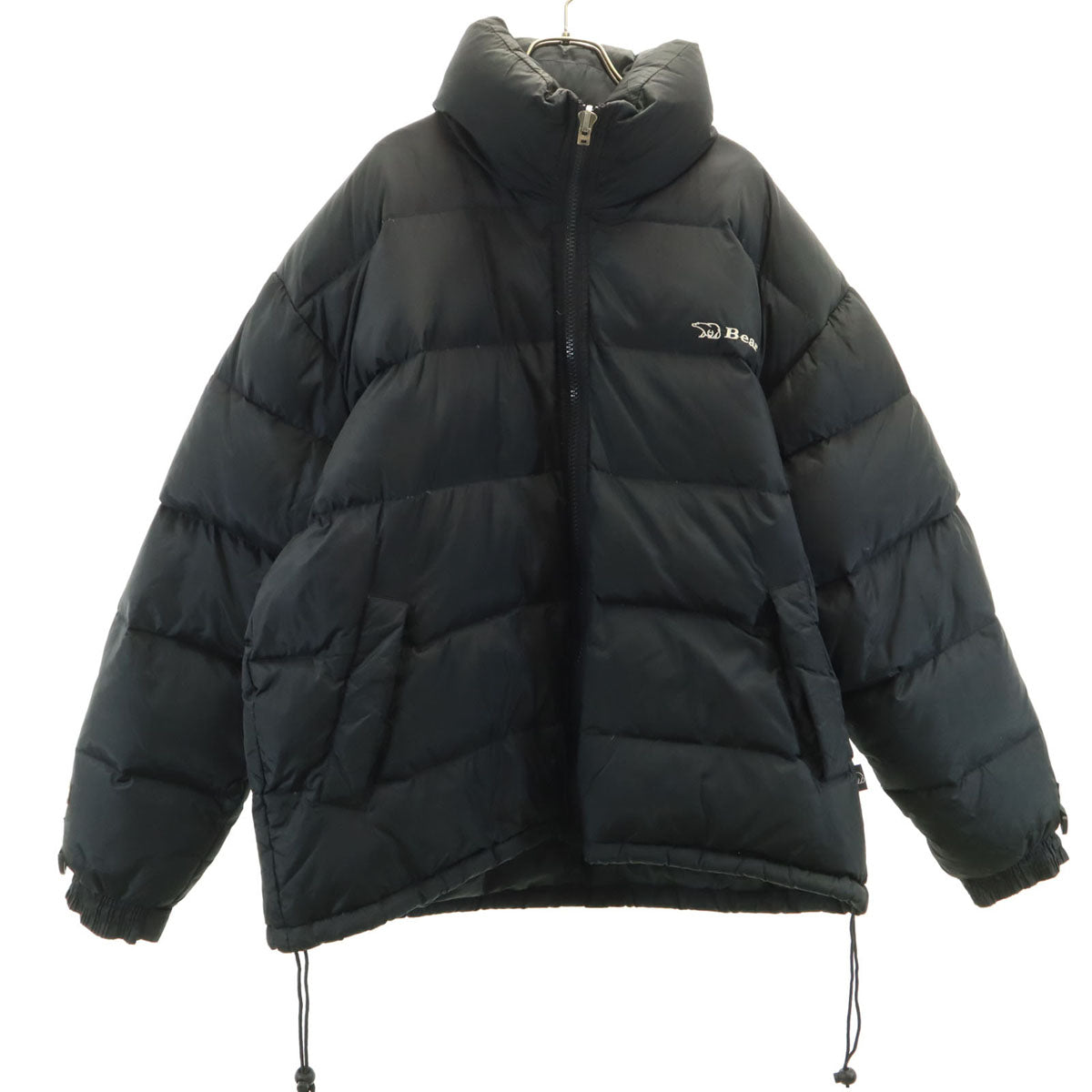 Bear ベアー リバーシブル ダウンジャケット M ブラック メンズ