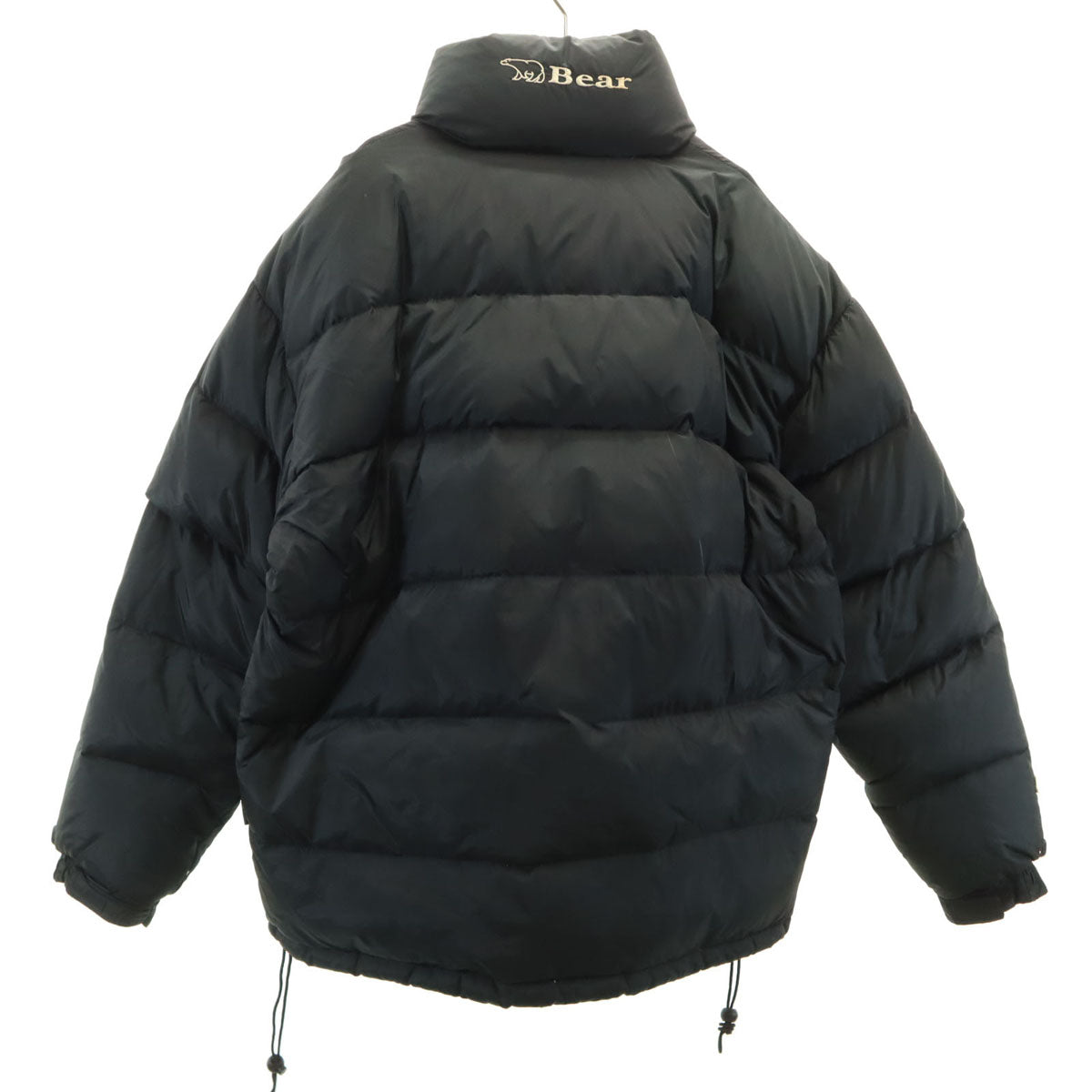 Bear ベアー リバーシブル ダウンジャケット M ブラック メンズ