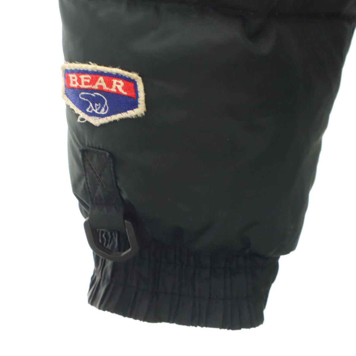 Bear ベアー リバーシブル ダウンジャケット M ブラック メンズ