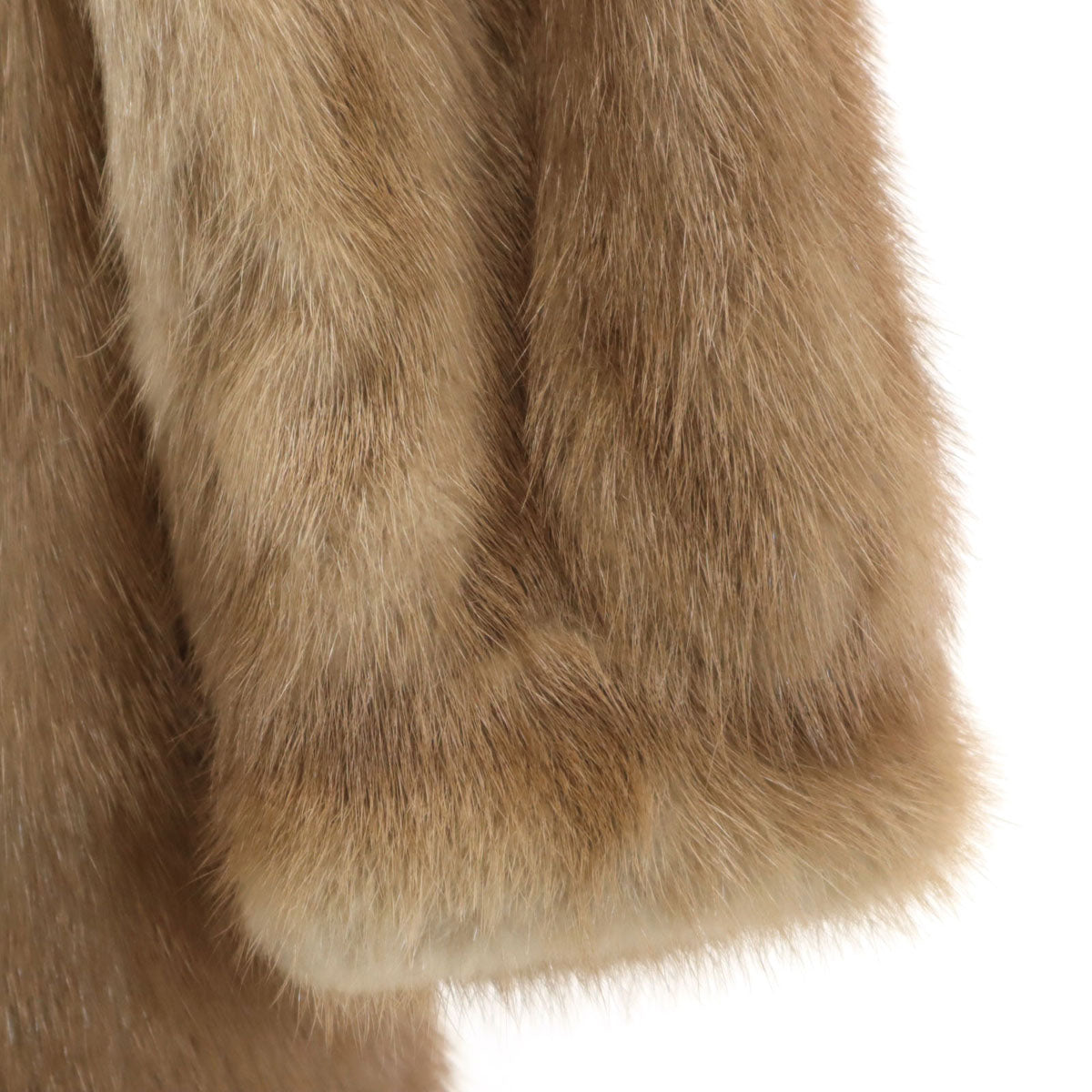 毛皮コート 11 ベージュ系 レディース
