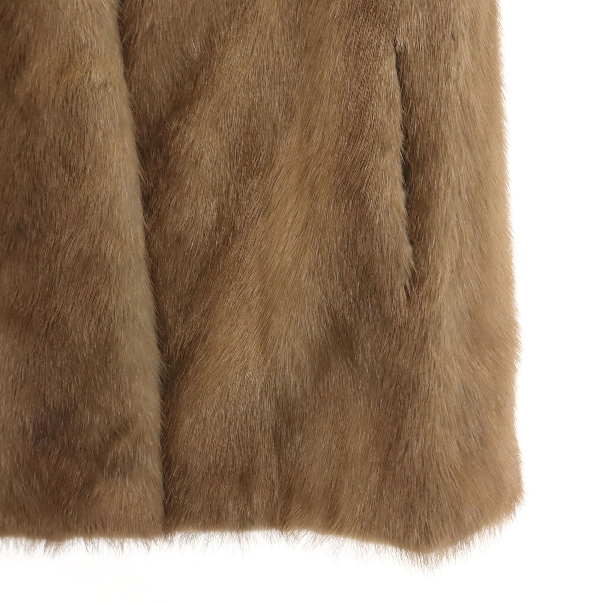 毛皮コート 11 ベージュ系 レディース