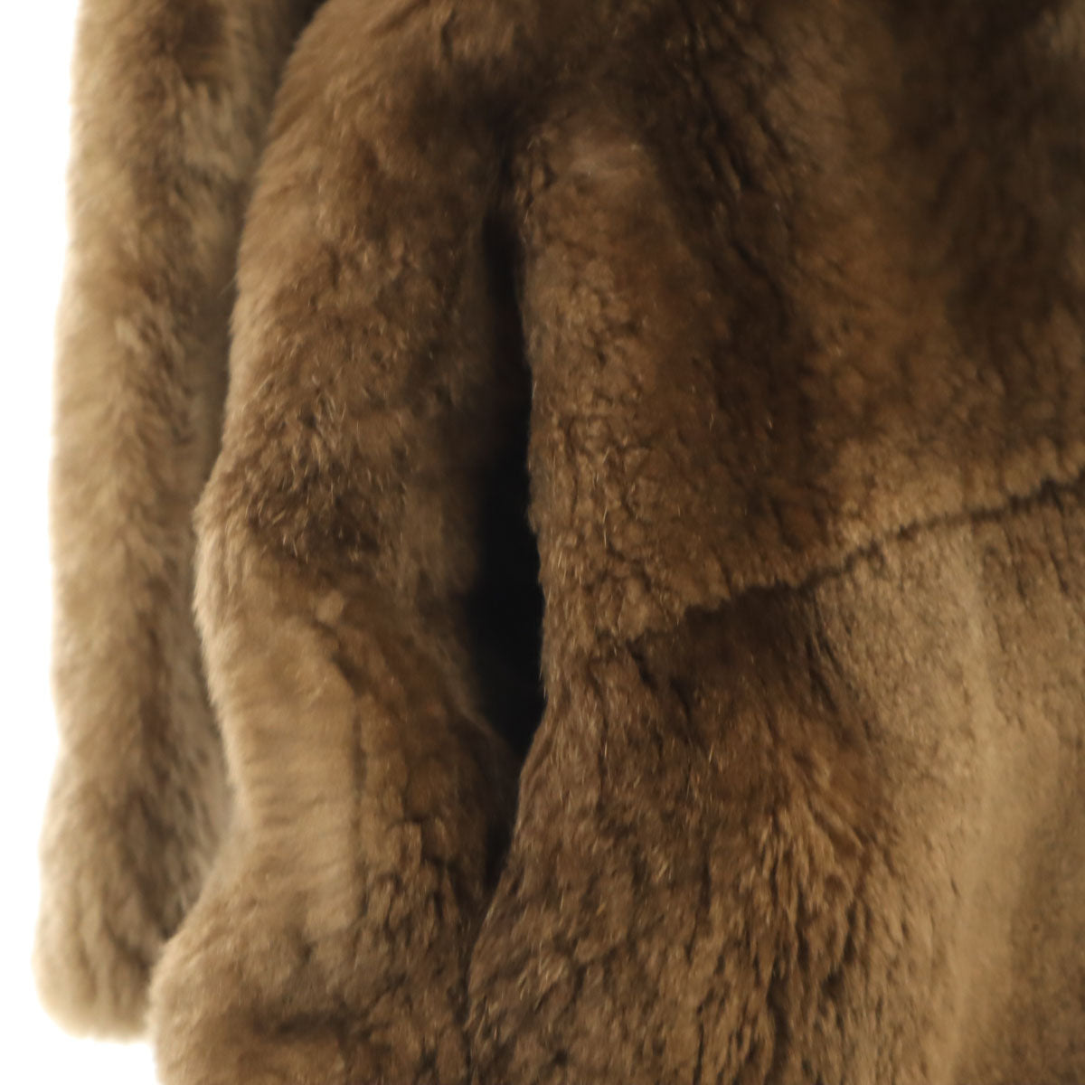 Moon Bat Fur ムーンバットファー 毛皮コート 9 ブラウン系 レディース
