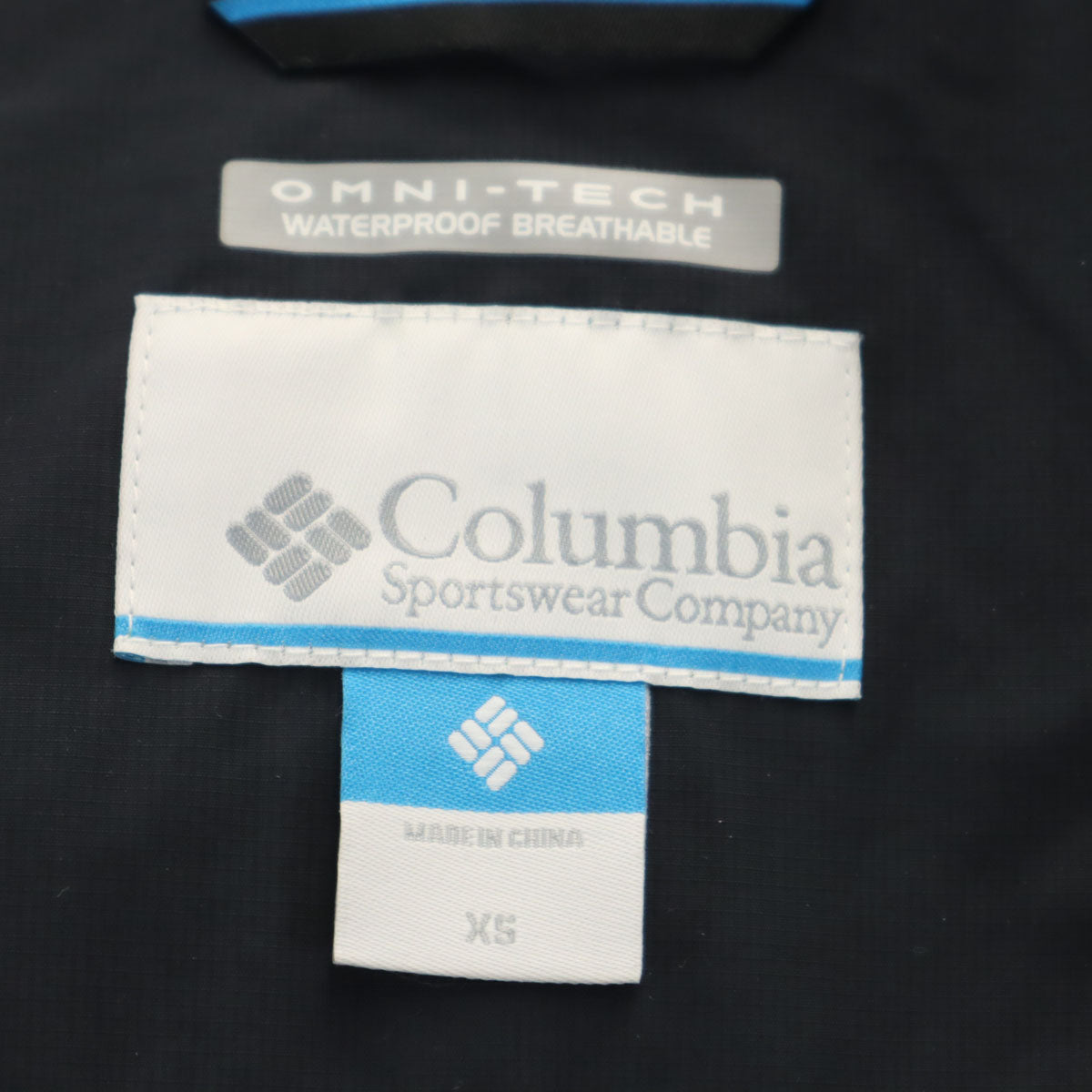 Columbia コロンビア ナイロンジャケット XS ブラック アウトドア メンズ
