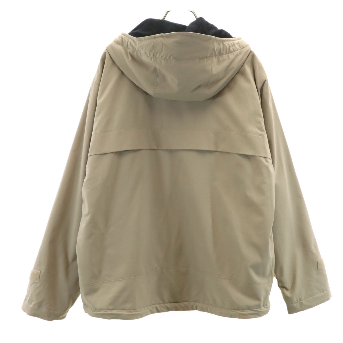 nano universe ナノユニバース Octa(R) CPCP(R) ウォータープルーフライトフーディー ブルゾン S グレージュ LB.03 メンズ