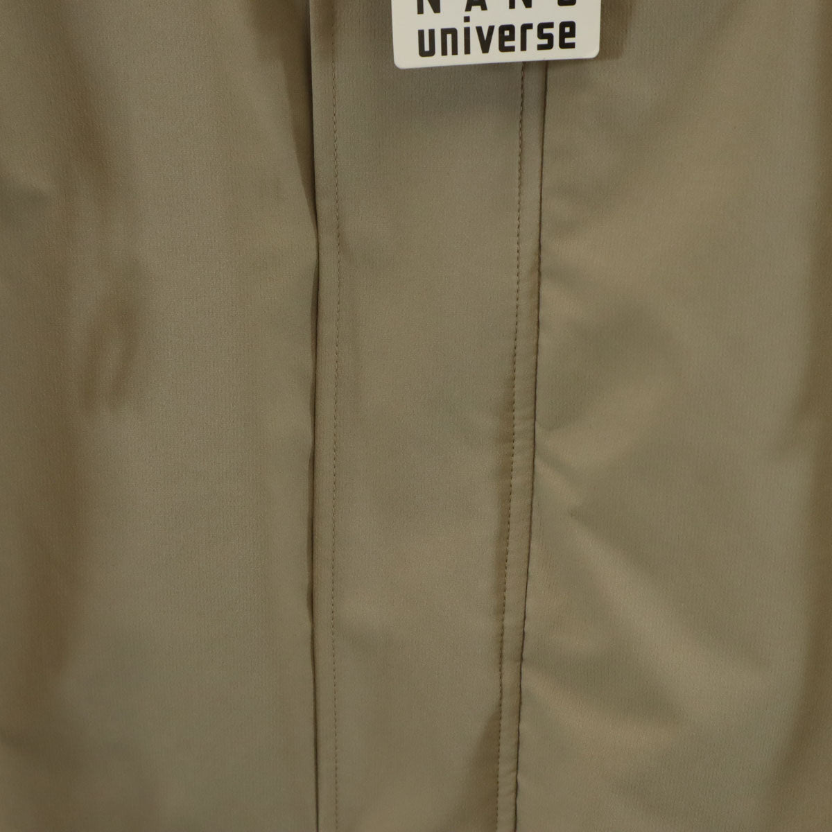 nano universe ナノユニバース Octa(R) CPCP(R) ウォータープルーフライトフーディー ブルゾン S グレージュ LB.03 メンズ