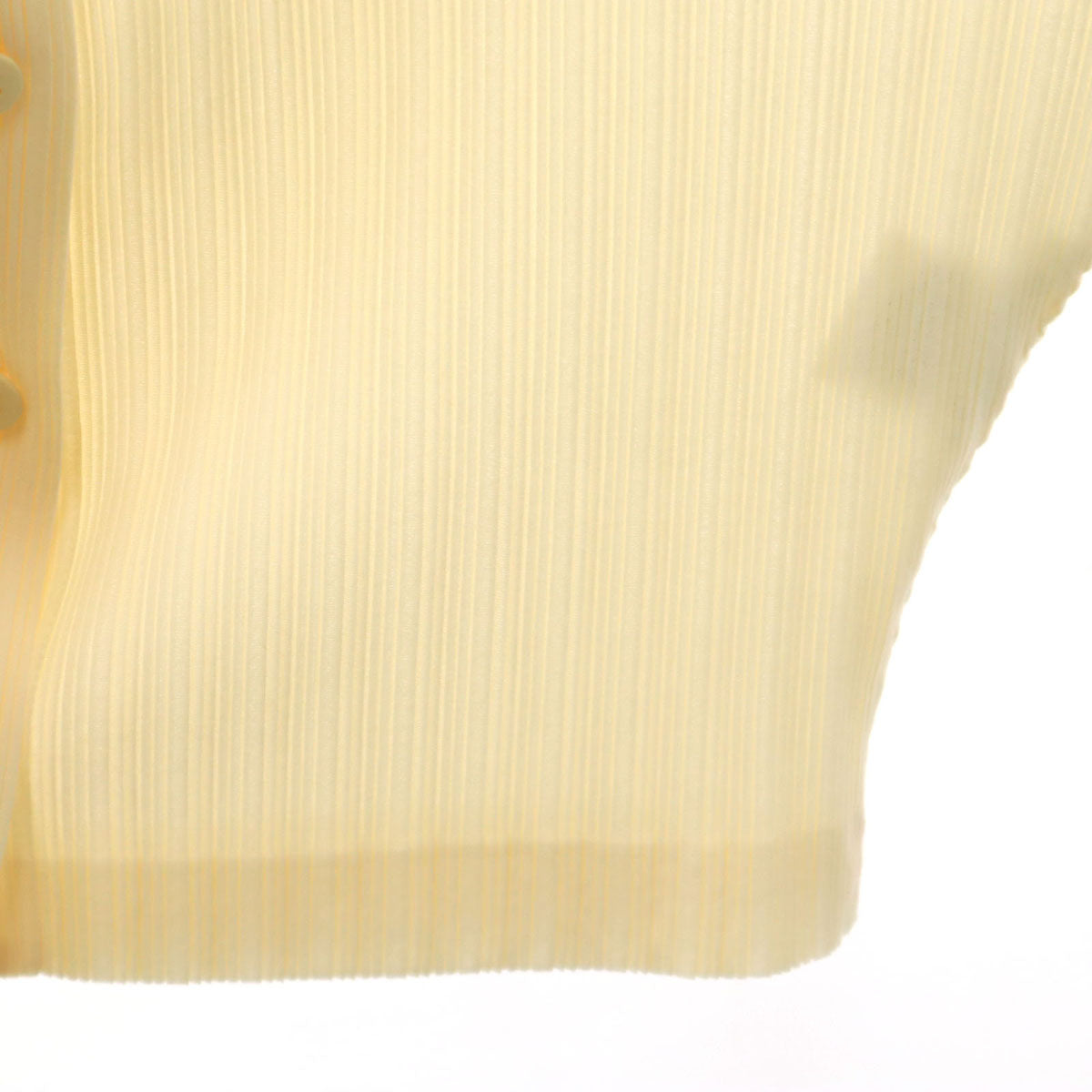 PLEATS PLEASE プリーツプリーズ 日本製 長袖 プリーツ ブラウス 3 ベージュ レディース