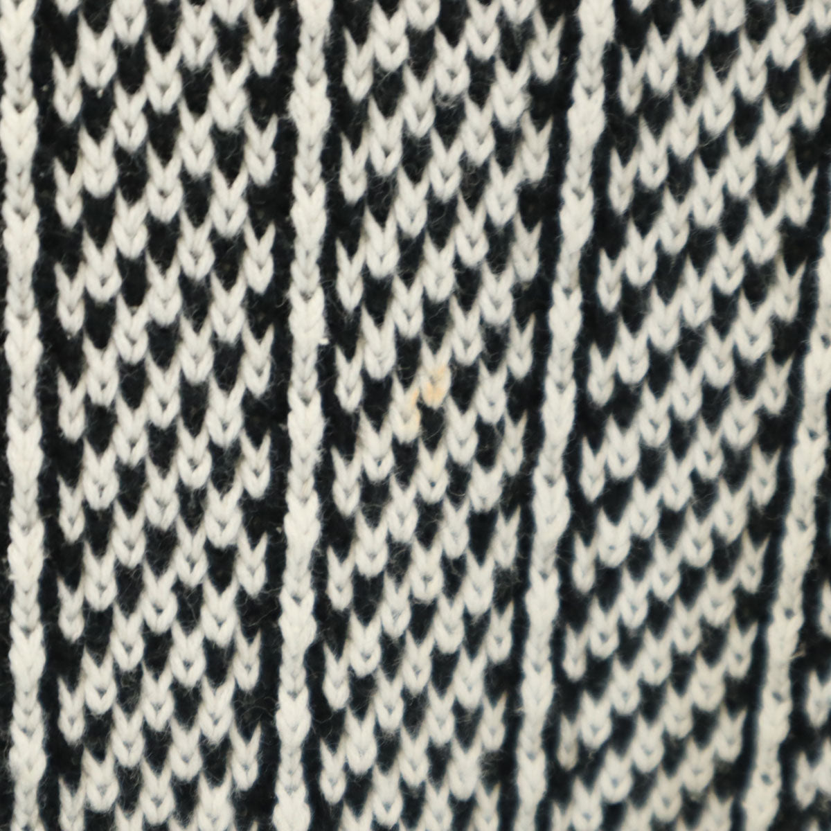 Christian Dior MONSIEUR クリスチャンディオール ムッシュ 90s オールド ストライプ柄 長袖 セーター M ホワイト ニット メンズ