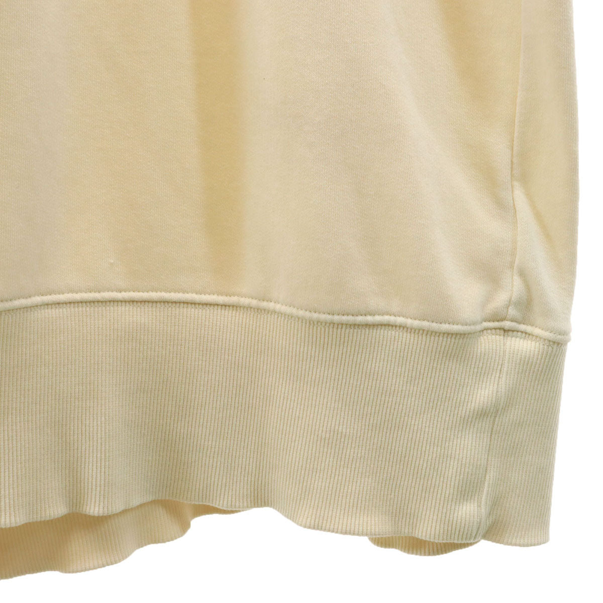 MM6 Maison Margiela エムエムシックス メゾンマルジェラ ポルトガル製 長袖 オフショルダースウェット ワンピース S アイボリー レディース