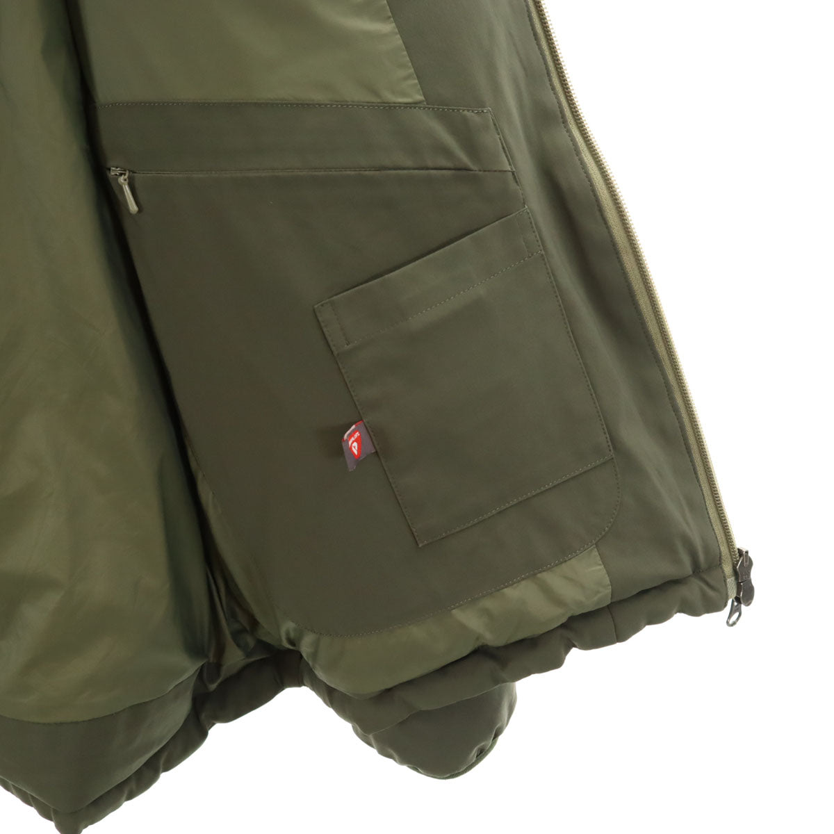 JOURNAL STANDARD Aqualinc ジャーナルスタンダード アクアリンク プリマロフト ダウンジャケット M カーキ メンズ