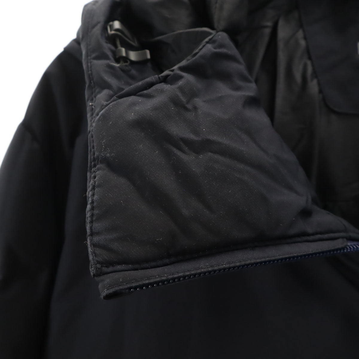 UNIQLO ユニクロ シームレス ダウンパーカー L ネイビー メンズ