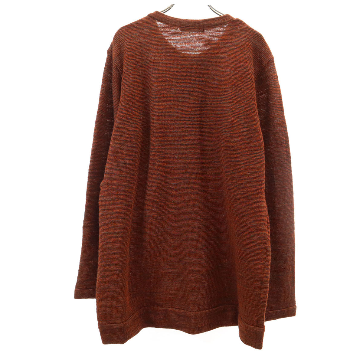 Y’s for men ワイズフォーメン 90s 日本製 ウール100% オールド 長袖 ニット カーディガン ブラウン系 ヨウジヤマモト メンズ