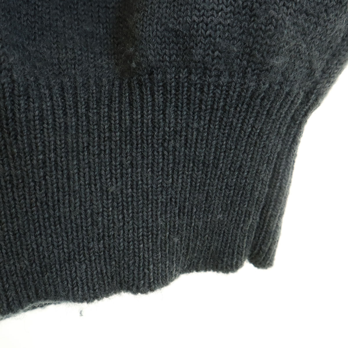 Christian Dior MONSIEUR クリスチャンディオール ムッシュ 90s ウール100% オールド 長袖 セーター L グレー系 ニット メンズ