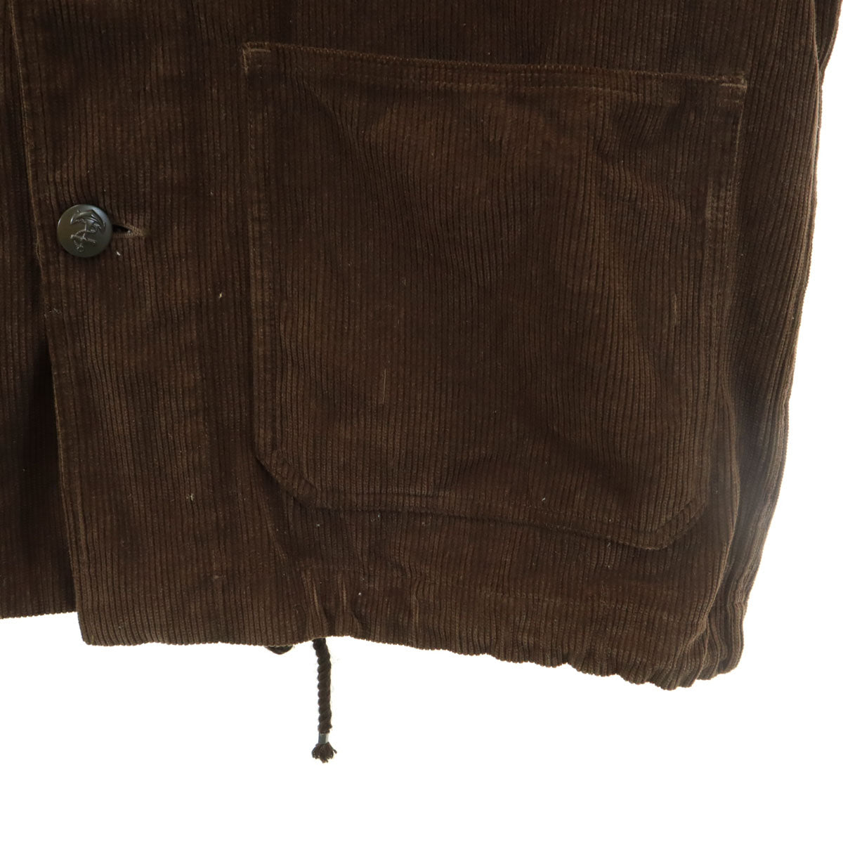 BRU NA BOINNE ブルーナボイン 日本製 コーデュロイ ジャケット 1 ブラウン メンズ