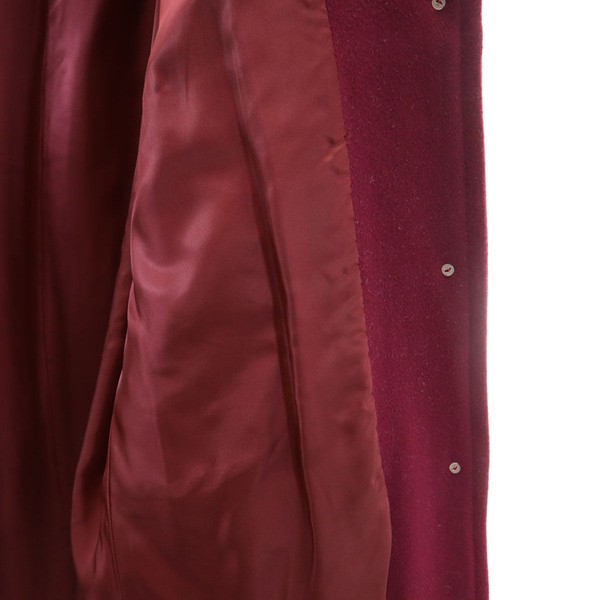 Christian Dior PRET-A-PORTER クリスチャンディオール プレタポルテ 90s オールド チェスターコート 9 ワインレッド レディース