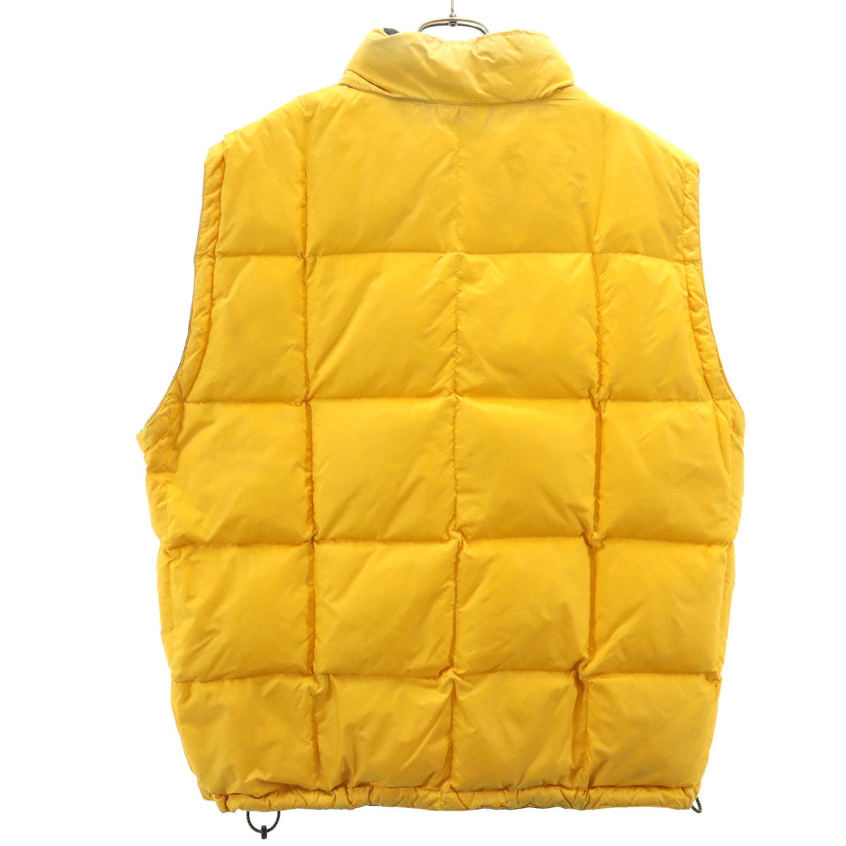 GAP ギャップ リバーシブル ハイブリッド ダウンベスト L 山吹色 ポケッタブル メンズ