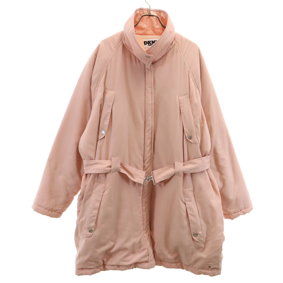 DKNY JEANS ダナキャランニューヨークジーンズ 90s オールド コート M ピンク レディース