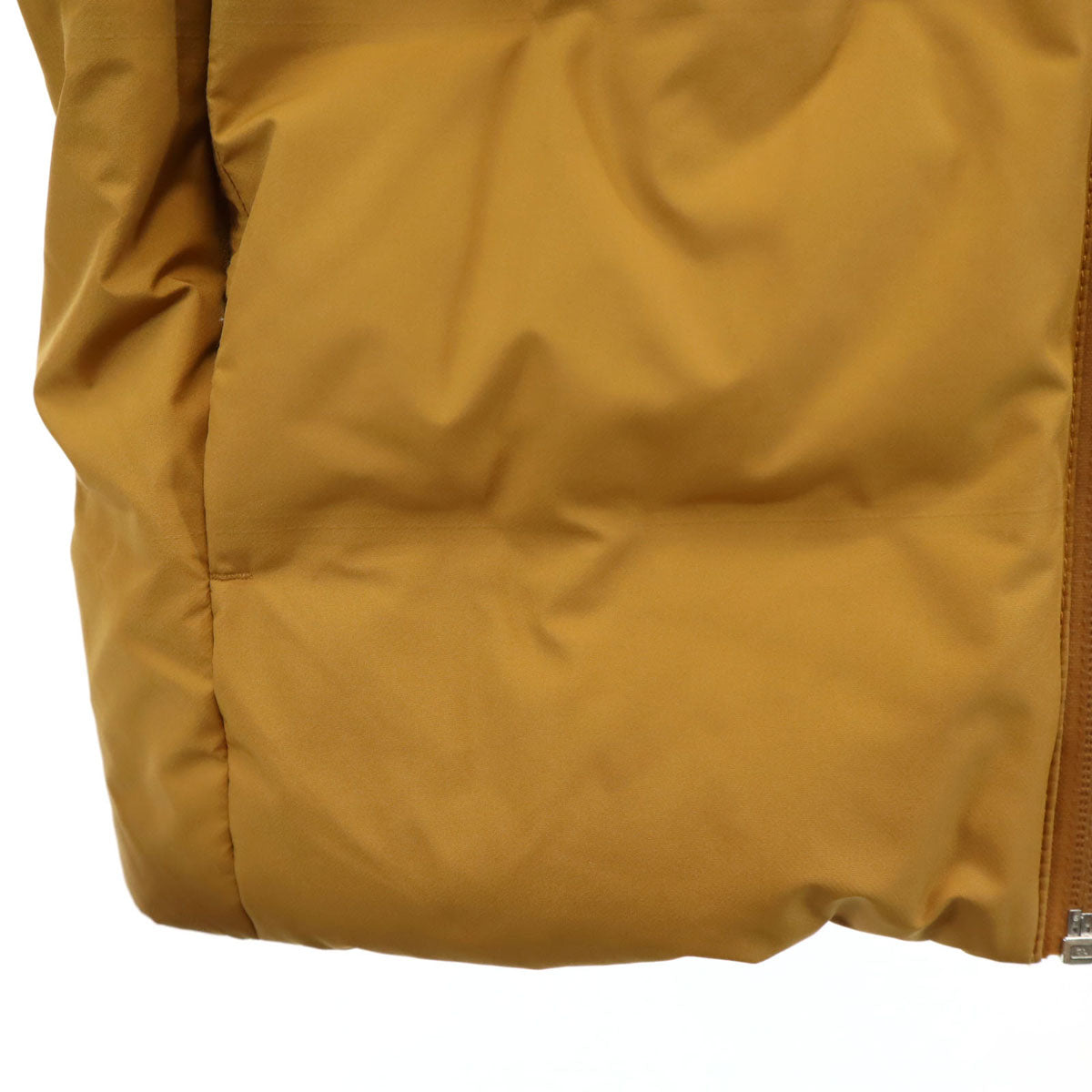 UNIQLO ユニクロ シームレス ダウンジャケット M キャメル メンズ
