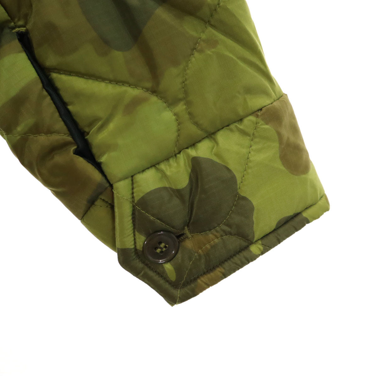 東洋エンタープライズ テーラー東洋 カモフラ柄 ベトナムマップ ベトジャン ライナー ジャケット M オリーブ TT13675 迷彩 虎 龍 キルティング メンズ